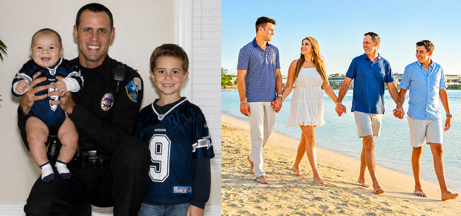 The family behind D's Pool Care & Remodels